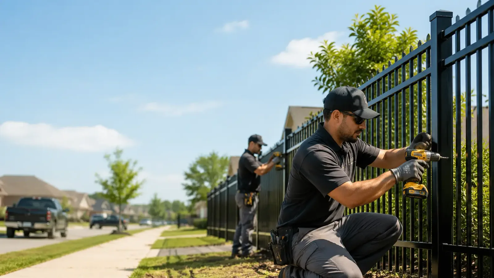 Metal Fence Installation in Lamesa, TX